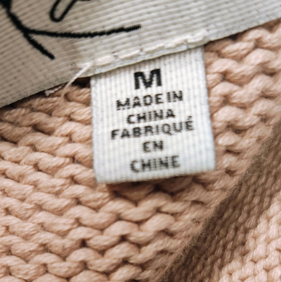 Karl Kani Tan Knit Sweater. Please See Pictures For Details. - Picture 6 of 12